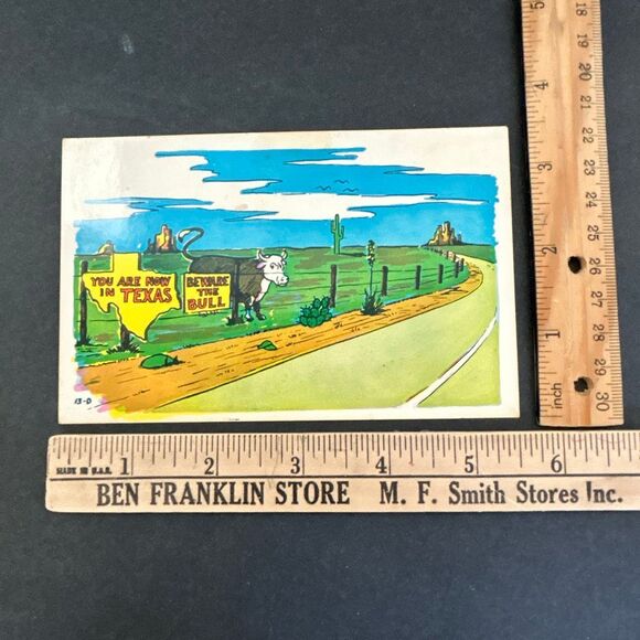 Vtg Postcards Lot of 20 **Random Selection!** Texas Funny Color Humor Laff Gram - Picture 8 of 8